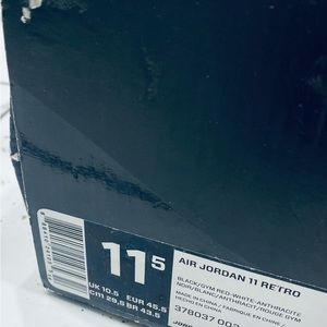 Air Jordan Retro 11’s with Original Box